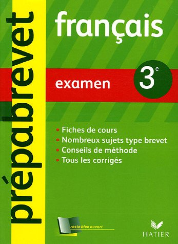 Français 3e : examen