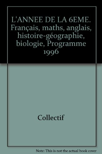 l'annee de la 6eme 97    (ancienne edition)