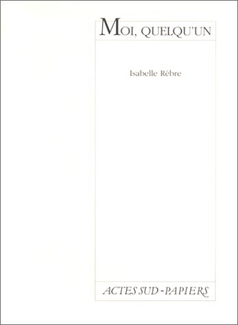 Moi quelqu'un