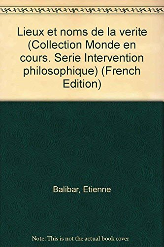 Lieux et noms de la vérité