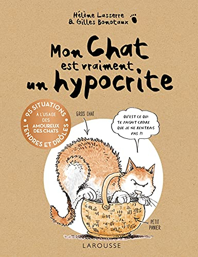 Mon chat est vraiment un hypocrite : 95 situations tendres et drôles à l'usage des amoureux des chat