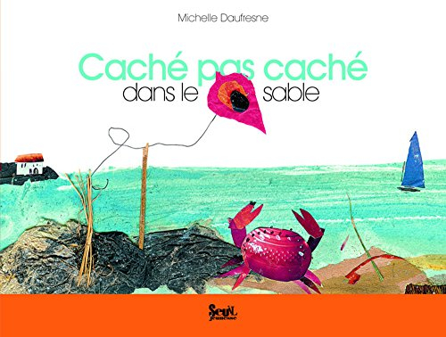 Caché pas caché dans le sable
