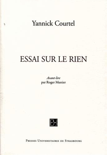 Essai sur le rien