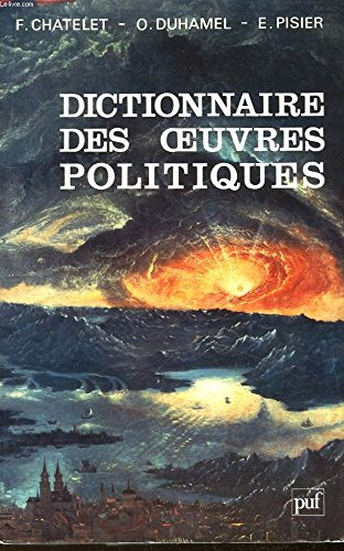 dictionnaire des oeuvres politiques
