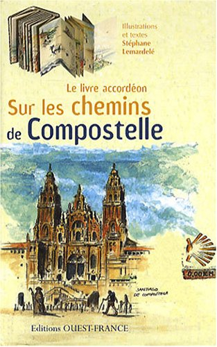 Sur les chemins de Compostelle : le livre-accordéon