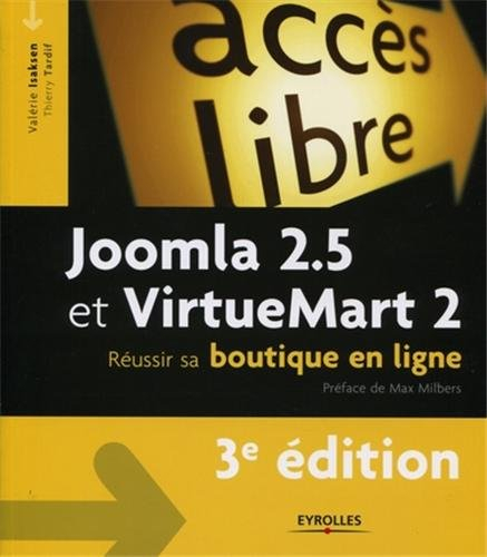 Joomla 2.5 et VirtueMart 2 : réussir sa boutique en ligne