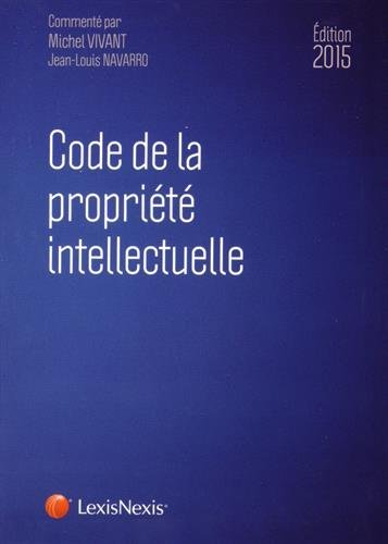Code de la propriété intellectuelle 2015