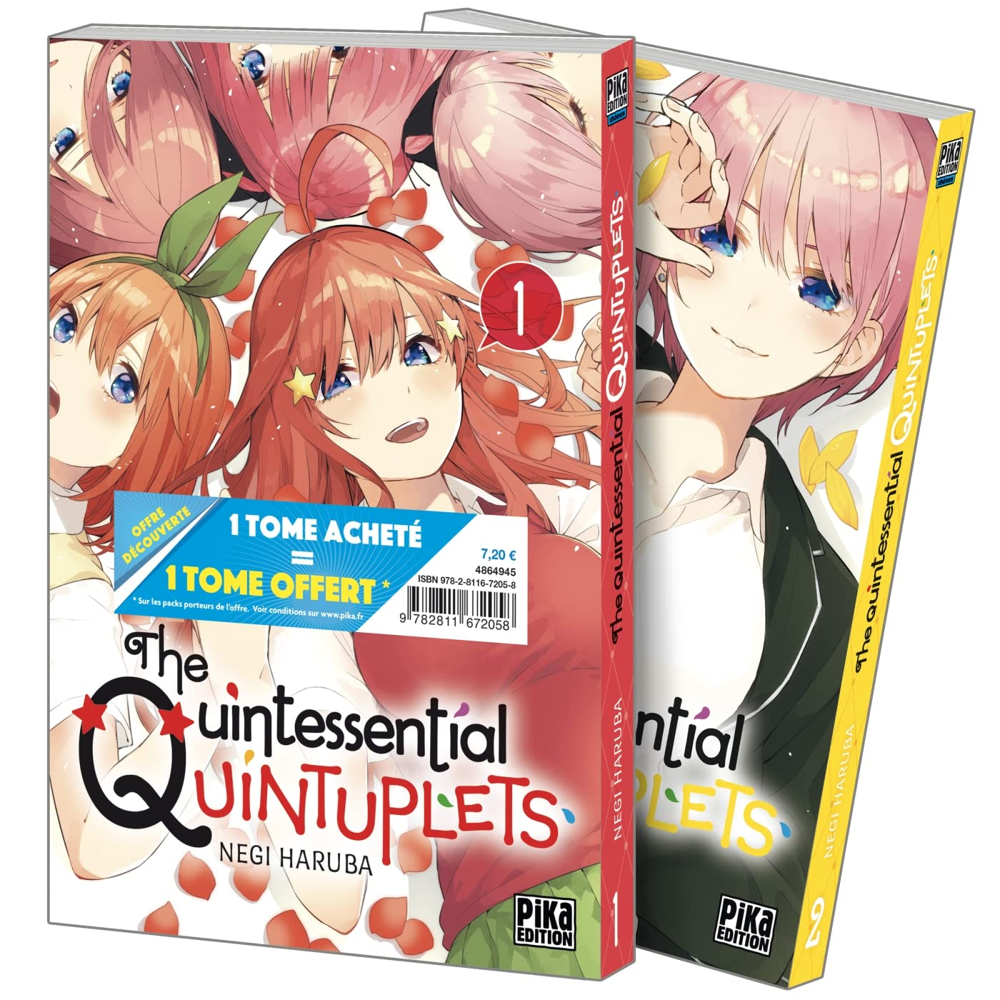 The quintessential quintuplets : pack offre découverte T01 et T02