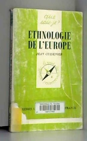 ethnologie de l'europe