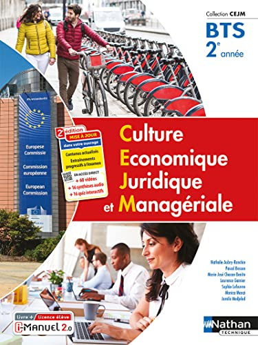 Culture économique, juridique et managériale BTS 2e année : livre + licence élève