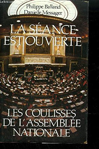 la séance est ouverte