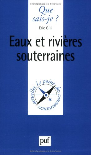 Eaux et rivières souterraines