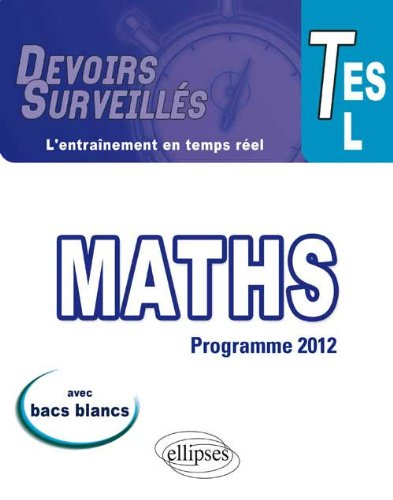 Mathématiques : terminales ES, L : programme 2012