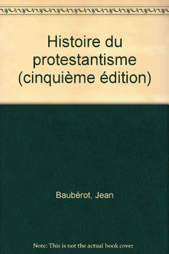 Histoire du protestantisme