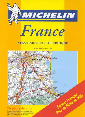 atlas routier et touristique france 2002, 1/200 000