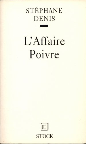 L'Affaire Poivre