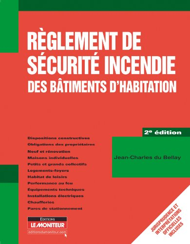 Règlement de sécurité incendie des bâtiments d'habitation