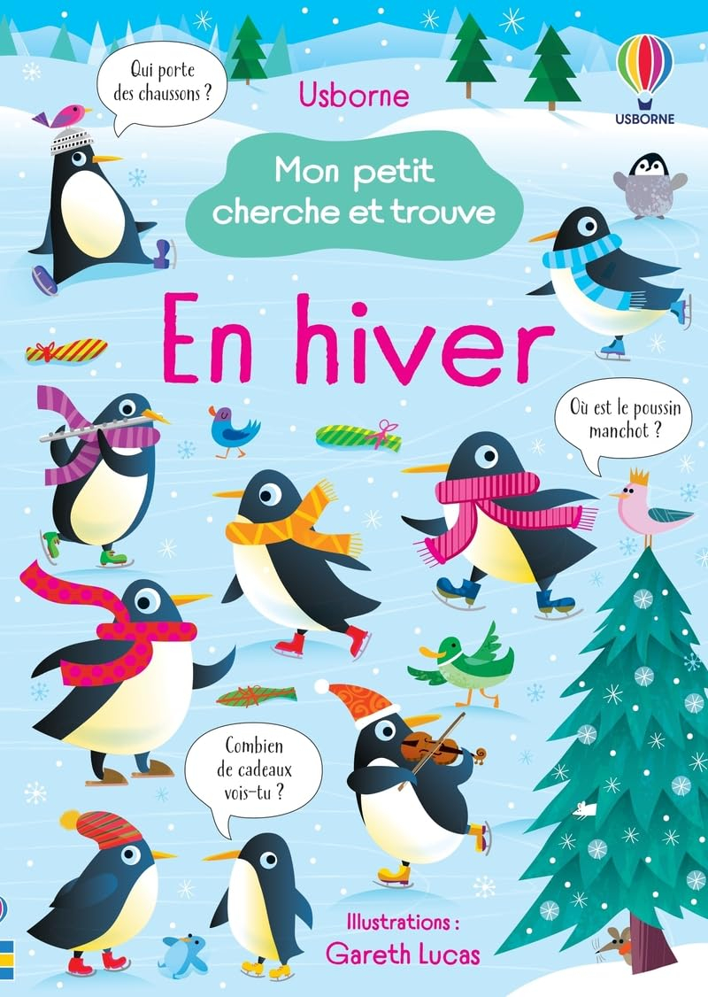 Mon petit cherche et trouve en hiver