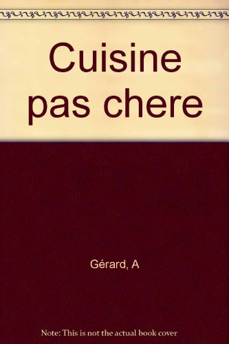 cuisine pas chere