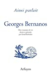 Ainsi parlait Georges Bernanos