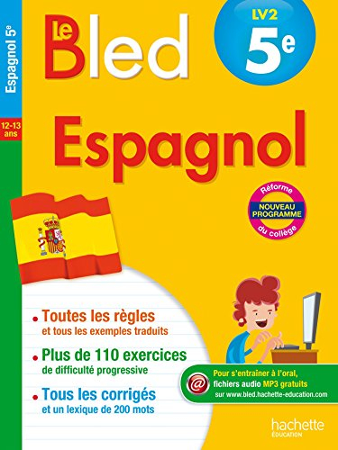 Le Bled : espagnol LV2, 5e, 12-13 ans