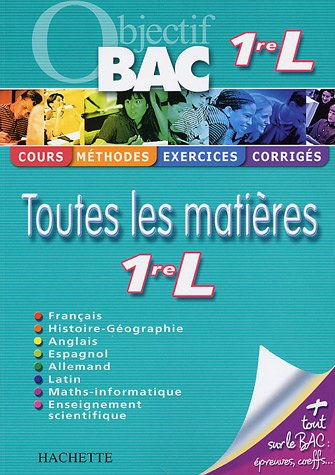 Toutes les matières 1e L
