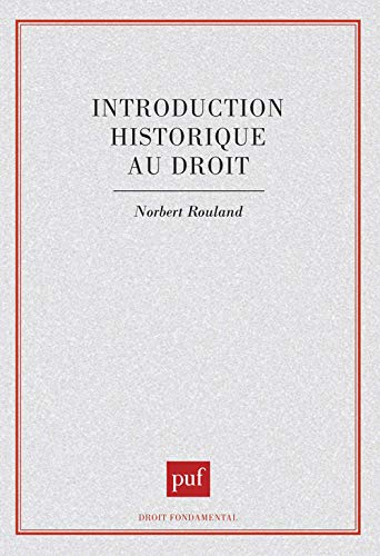 Introduction historique au droit