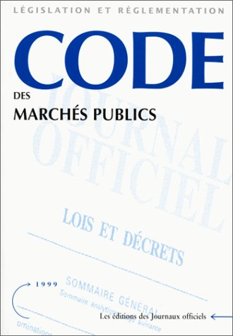code des marchés publics