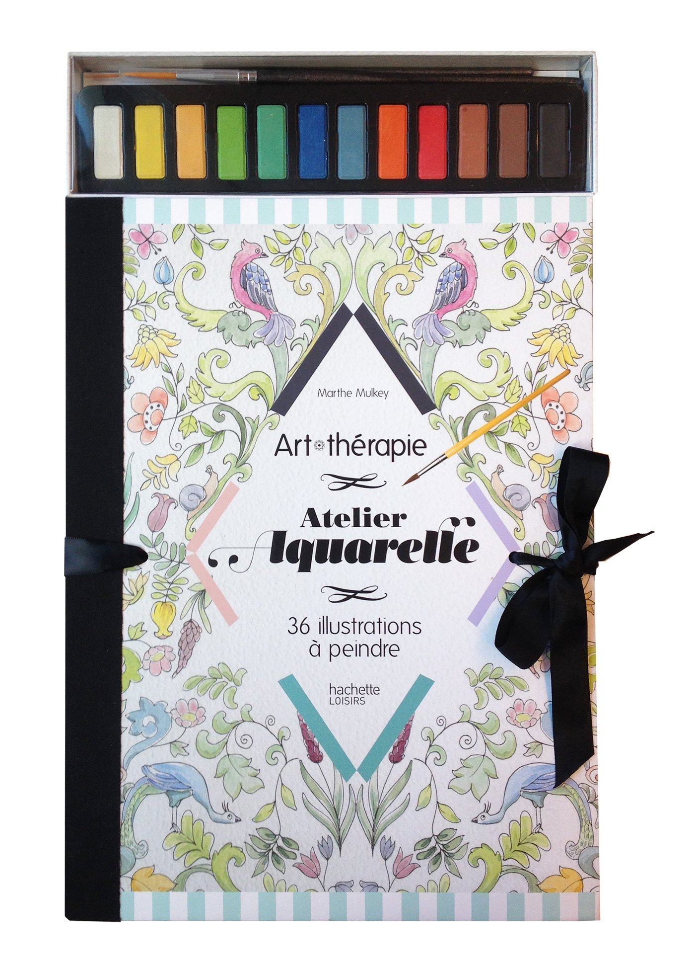 Atelier aquarelle : 36 illustrations à peindre
