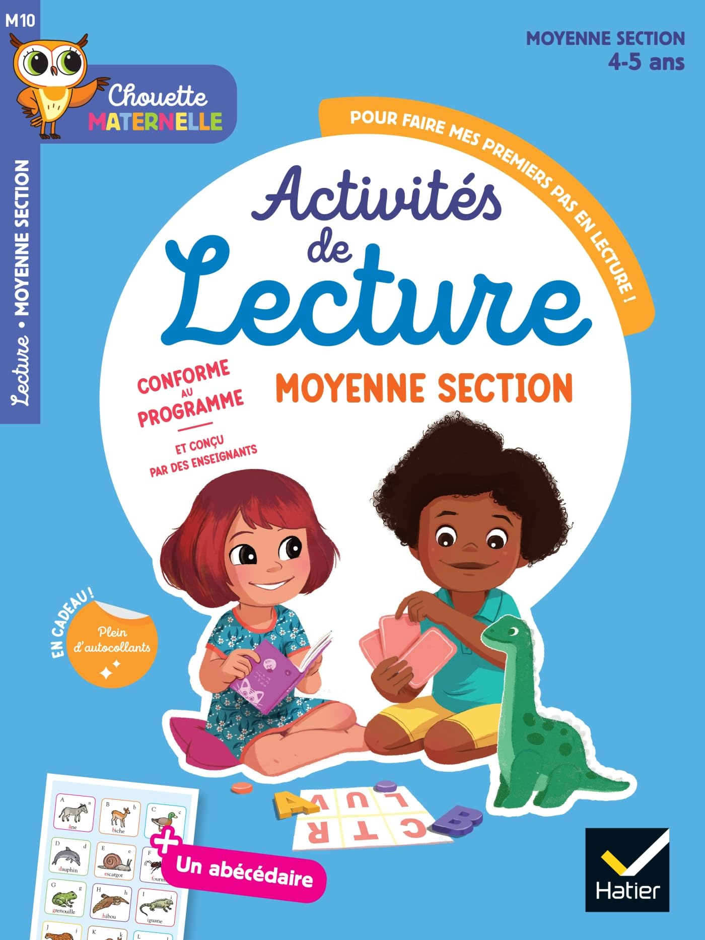 Activités de lecture pour faire mes premiers pas en lecture ! : moyenne section, 4-5 ans : conforme 