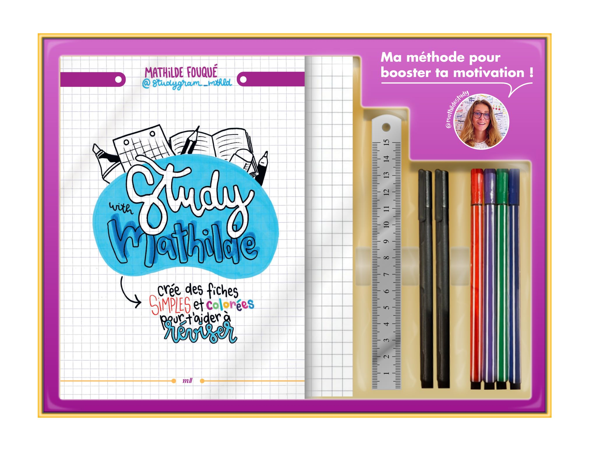 Study with Mathilde : coffret