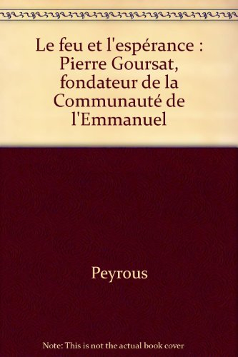 le feu et l'espérance