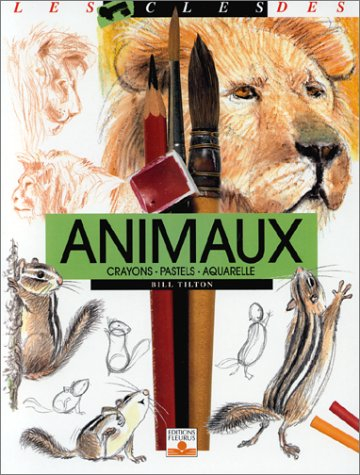 Les clés des animaux au crayon et au pastel