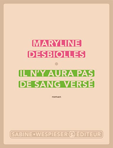 Il n'y aura pas de sang versé