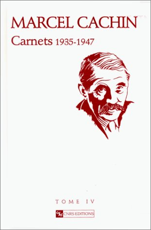 Carnets de Marcel Cachin. Vol. 4. 1935-1947