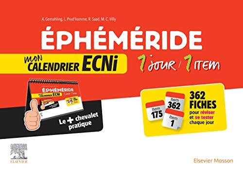 Ephéméride : mon calendrier ECNi : 1 jour-1 item