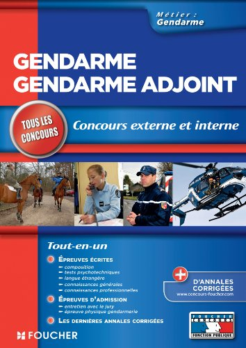 Gendarme, gendarme adjoint : concours externe et interne