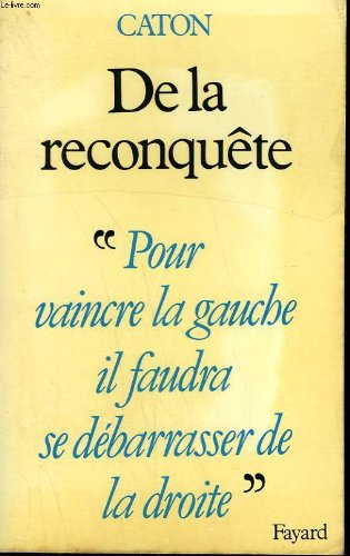 De la reconquête