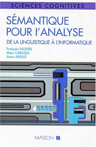 Sémantique pour l'analyse : de la linguistique à l'informatique