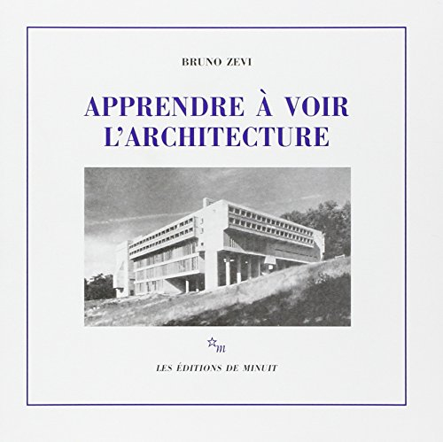 Apprendre à voir l'architecture