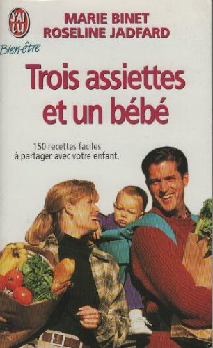 trois assiettes et un bébé