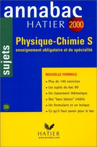 annabac, sujets 2000 - physique, chimie, terminale s