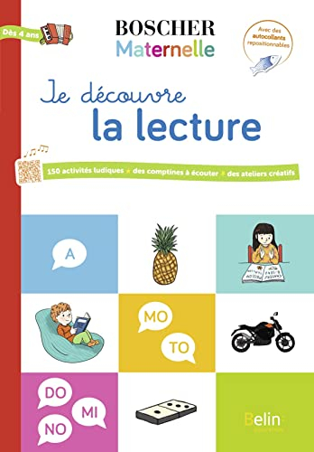 Je découvre la lecture : 150 activités ludiques, des comptines à écouter, des ateliers créatifs : dè