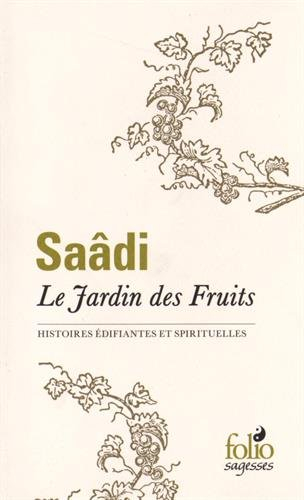 Le jardin des fruits : histoires édifiantes et spirituelles