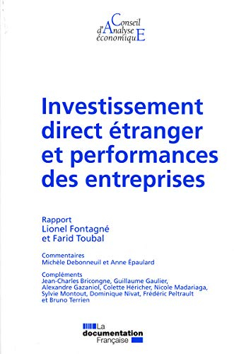 Investissement direct étranger et performances des entreprises : rapport