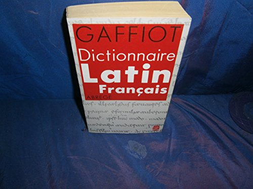 dictionnaire latin-francais. abrégé