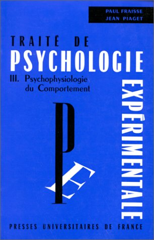 traité de psychologie expérimentale, tome 3