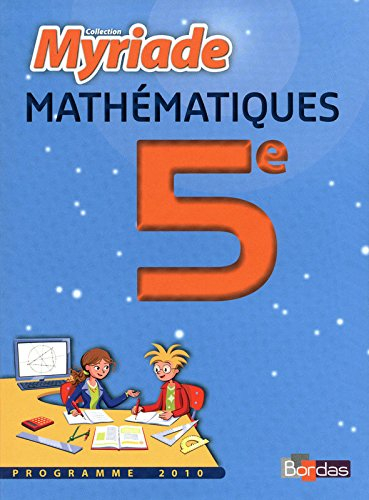 Mathématiques, 5e : petit format