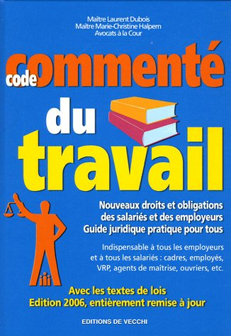 code commenté du travail