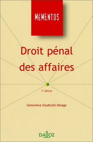 Droit pénal des affaires